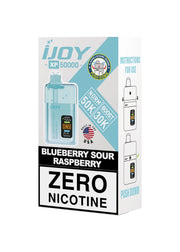 iJoy XP50000 ZERO Blueberry Sour Raspberry 0%