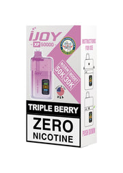 iJoy XP50000 ZERO Triple Berry 0%