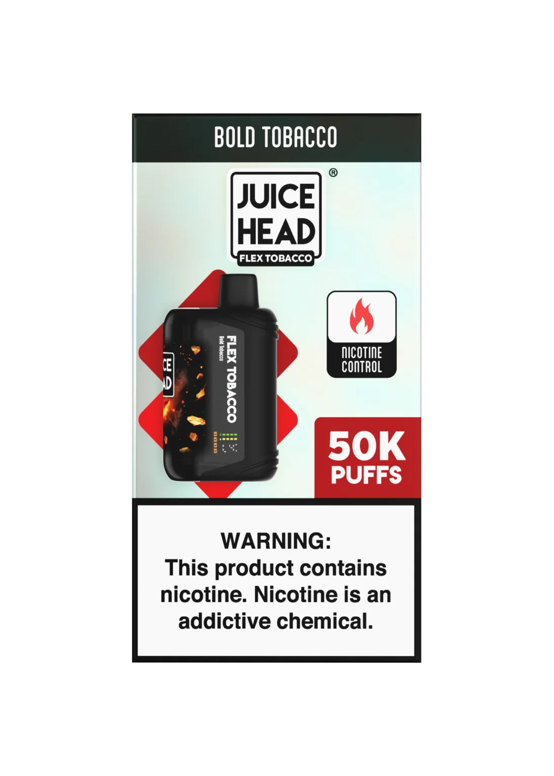 Juice Head Flex 50K Bold Tobacco