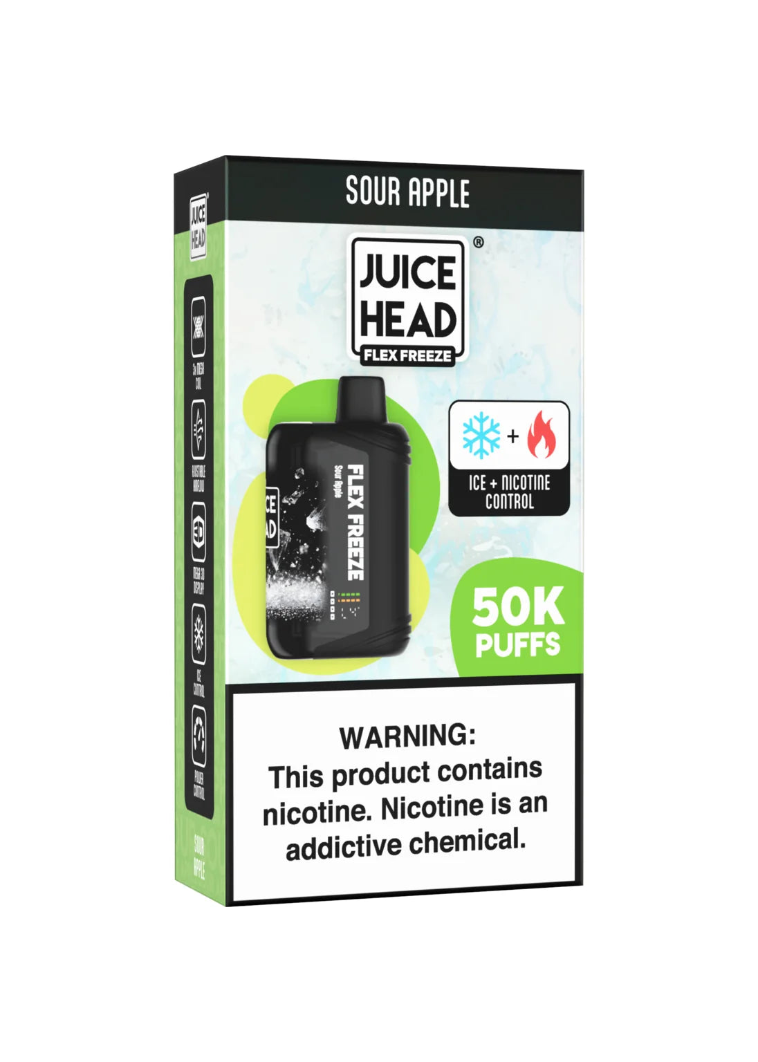 Juice Head Flex Freeze 50K Sour Apple