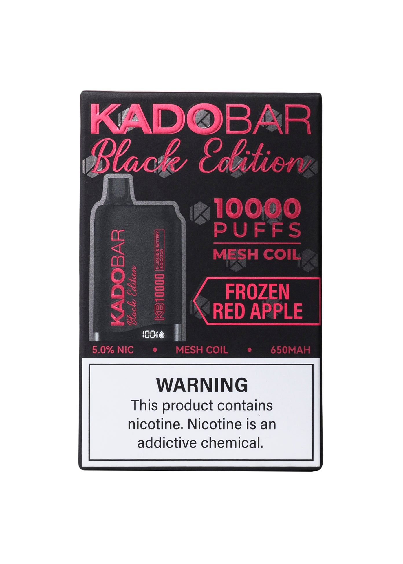 Kado Bar KB10000 Frozen Red Apple