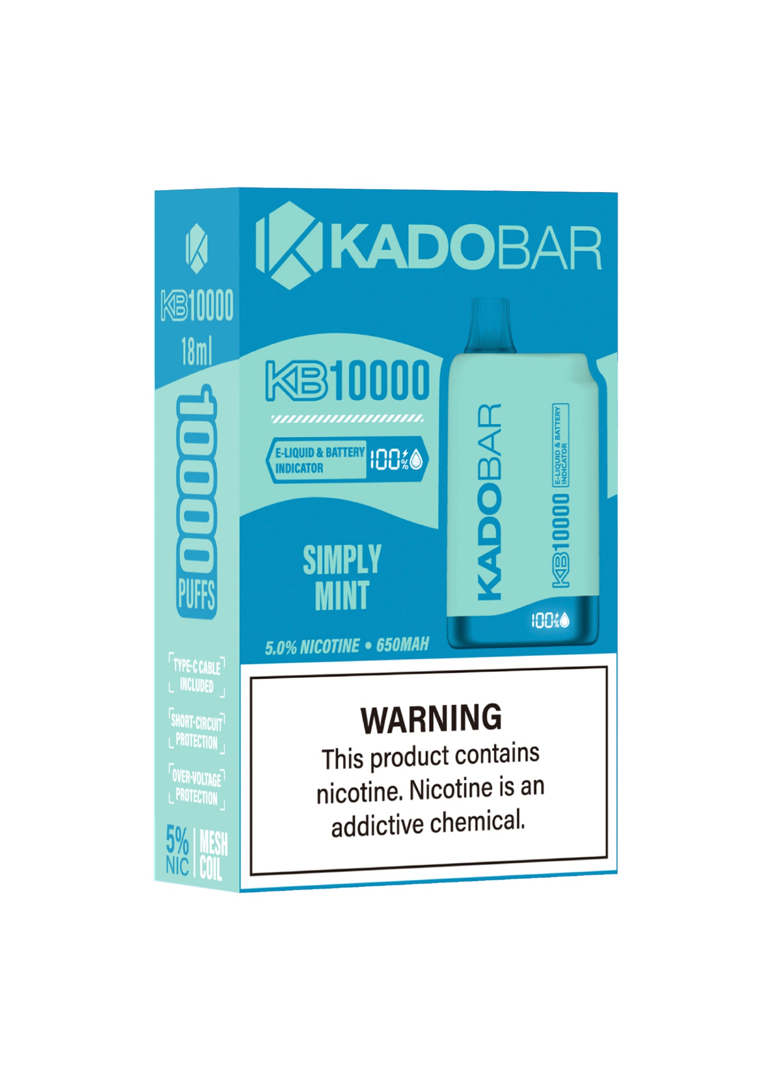 Kado Bar KB10000 Simply Mint