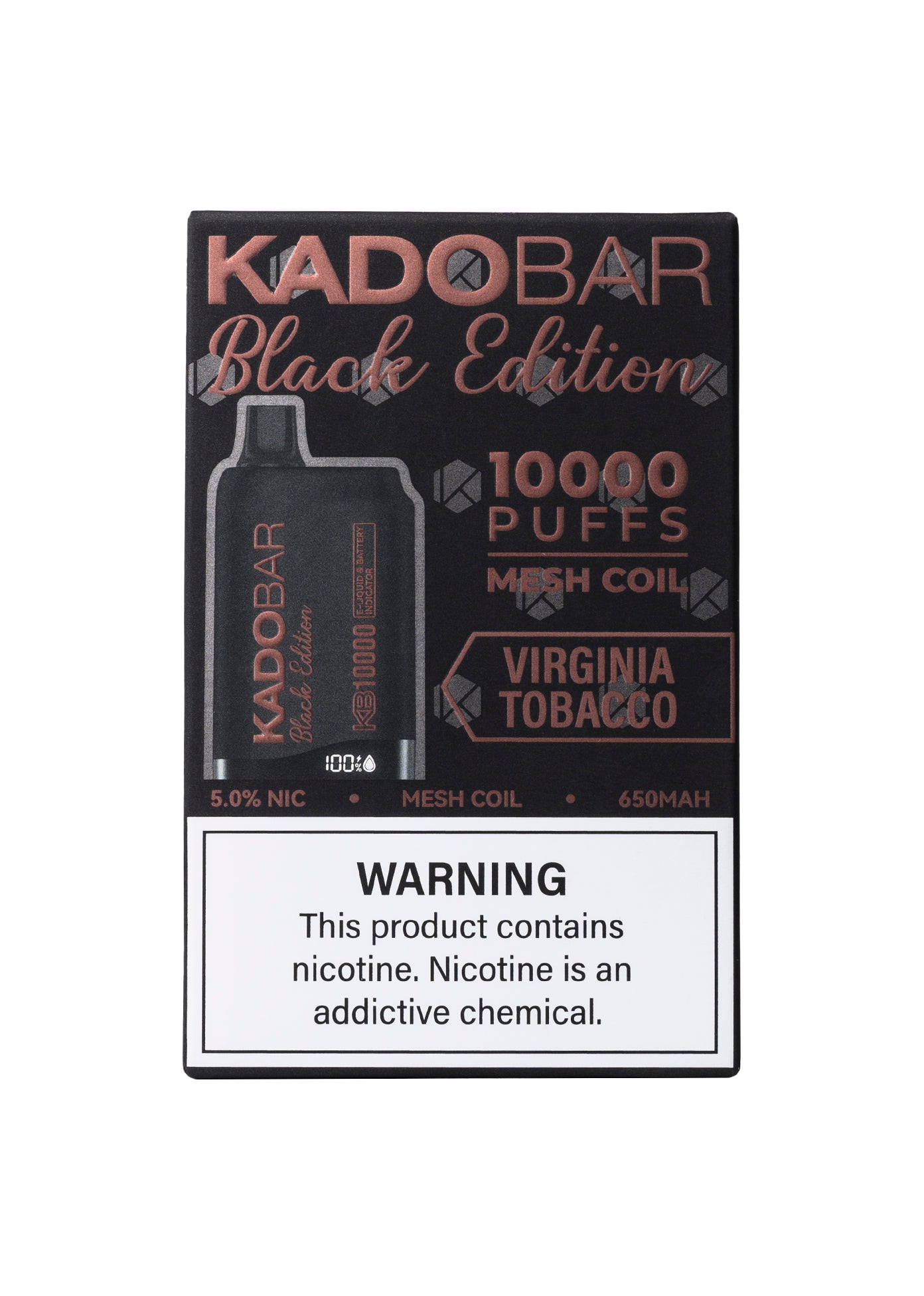 Kado Bar KB10000 Virginia Tobacco