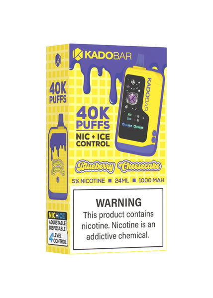 Kado Bar NI40K Ice-Nic Control Blueberry Cheesecake | GetPop