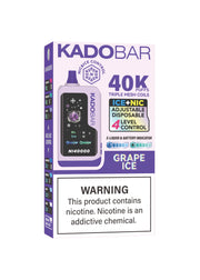 Kado Bar NI40K Ice-Nic Control Grape Ice