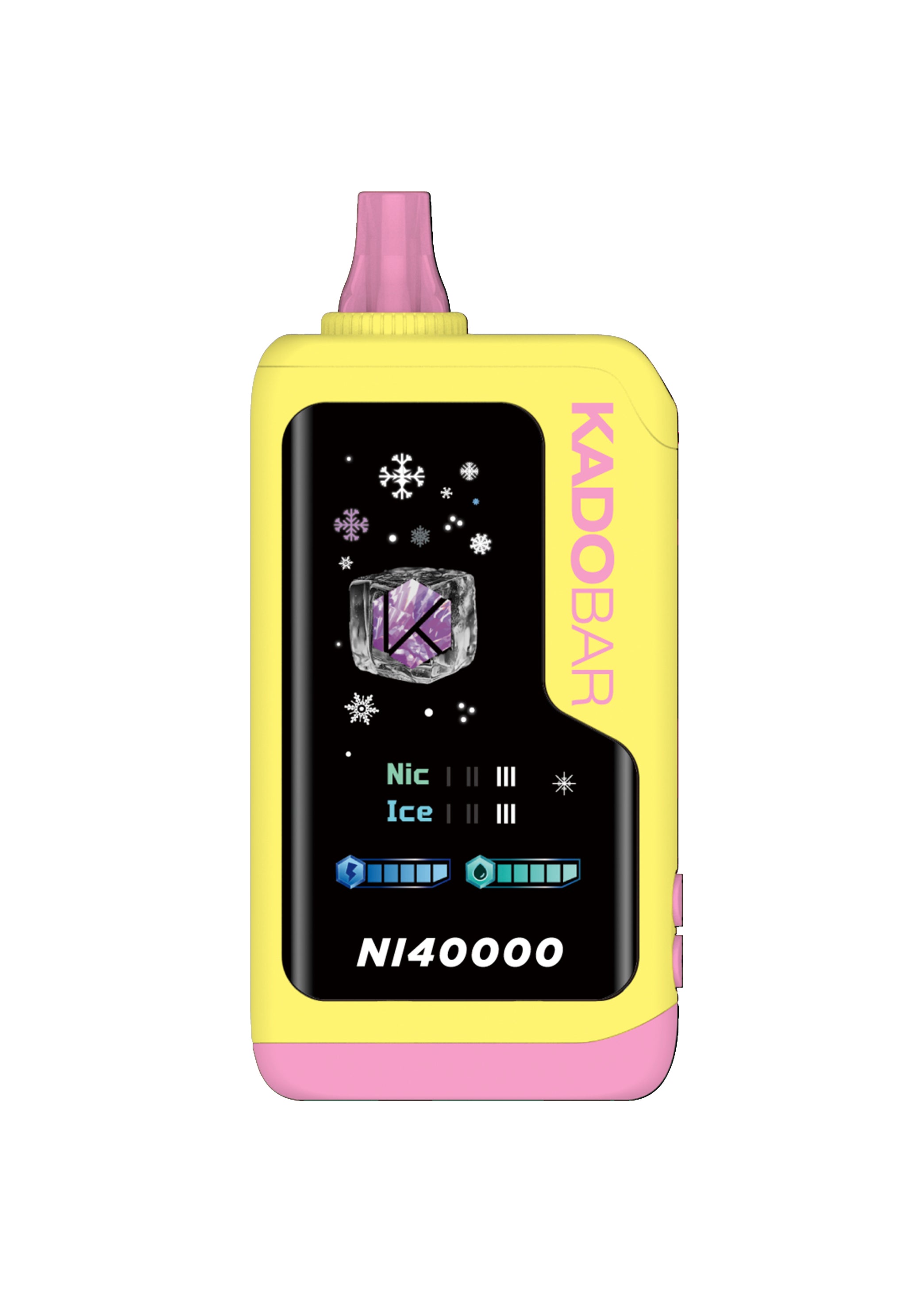 how much is elf bar vape Kado Bar NI40K Ice-Nic Control Strawberry Banana