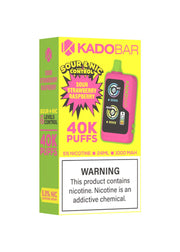 Kado Bar NI40K Sour-Nic Control Sour Strawberry Raspberry