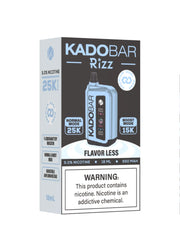 Kado Bar Rizz 25K Flavorless | GetPop Kado Bar Rizz 25K Flavorless | GetPop