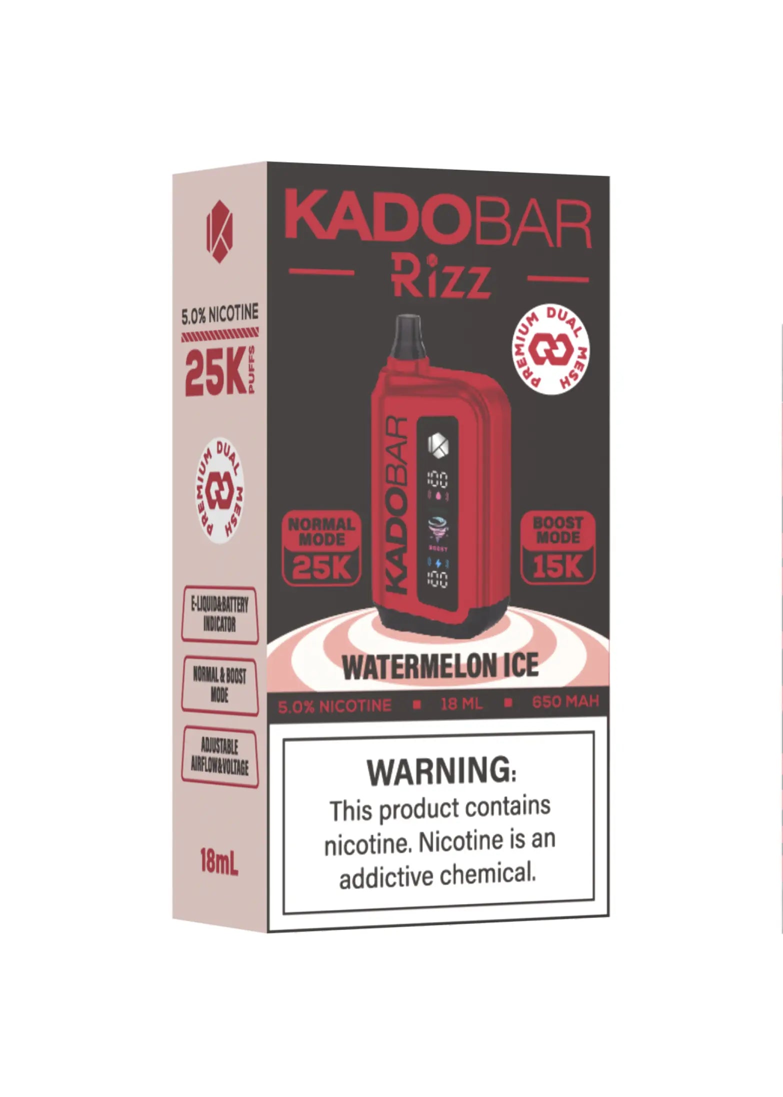 Kado Bar Rizz 25K Watermelon Ice