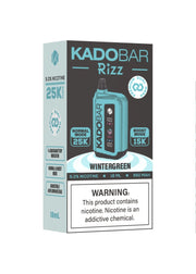 Kado Bar Rizz 25K Wintergreen