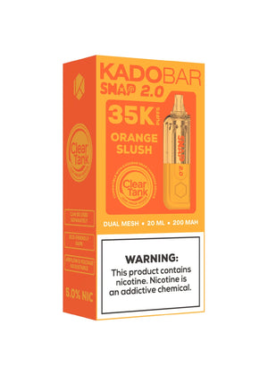 Kado Bar Snap 2.0 35K Kit Orange Slush | GetPop