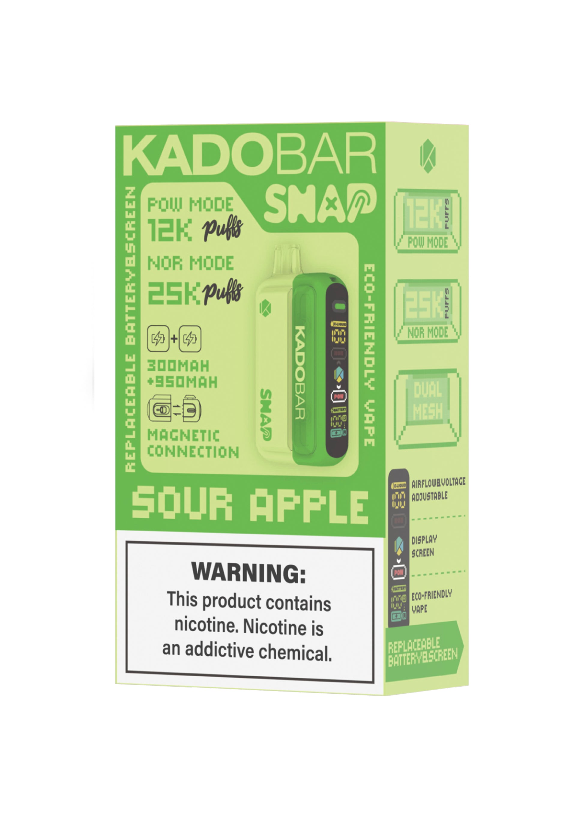 Kado Bar Snap 25K Kit Sour Apple