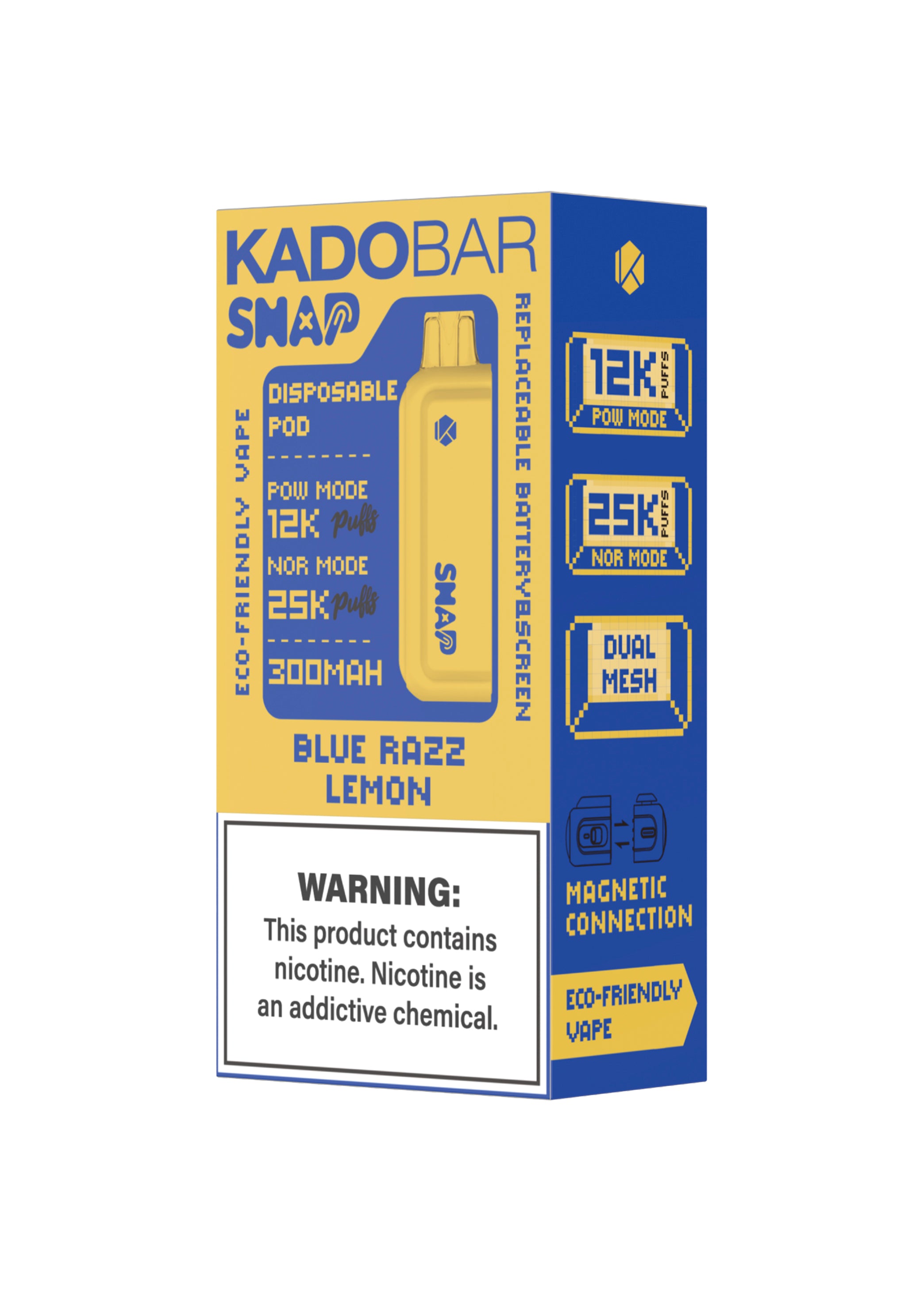 Kado Bar Snap 25K Pod Blue Razz Lemon