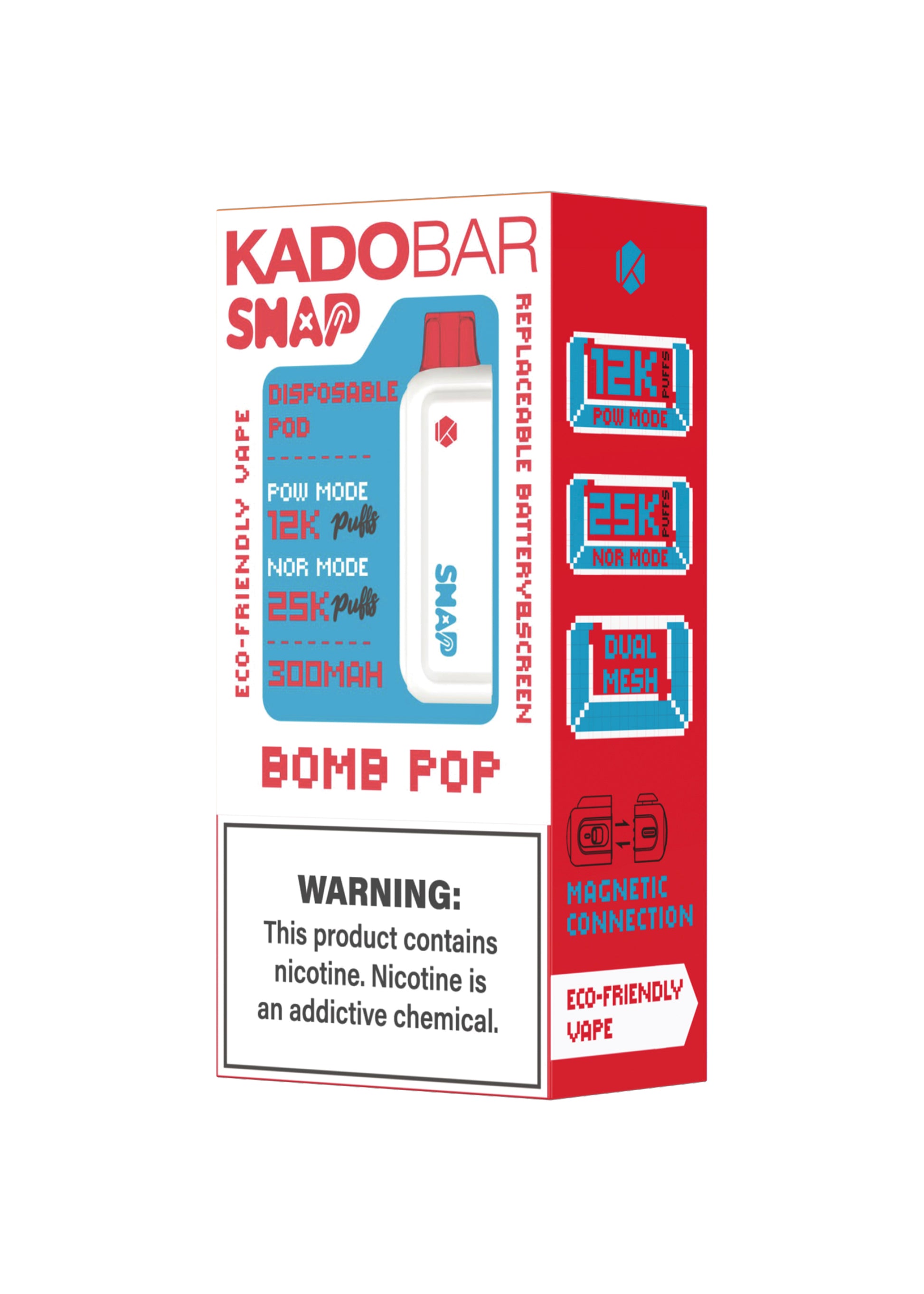 Kado Bar Snap 25K Pod Bomb Pop