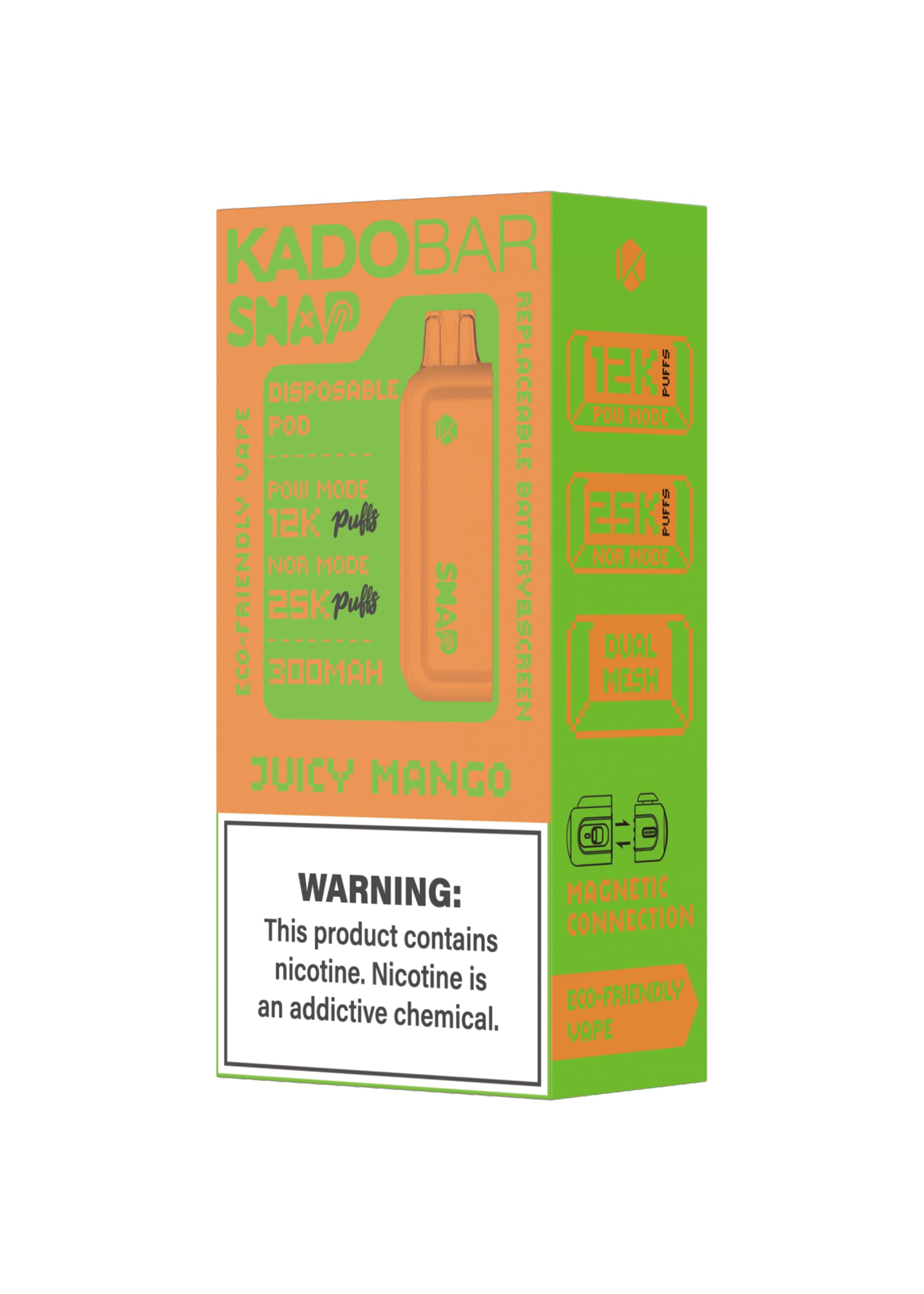 Kado Bar Snap 25K Pod Juicy Mango