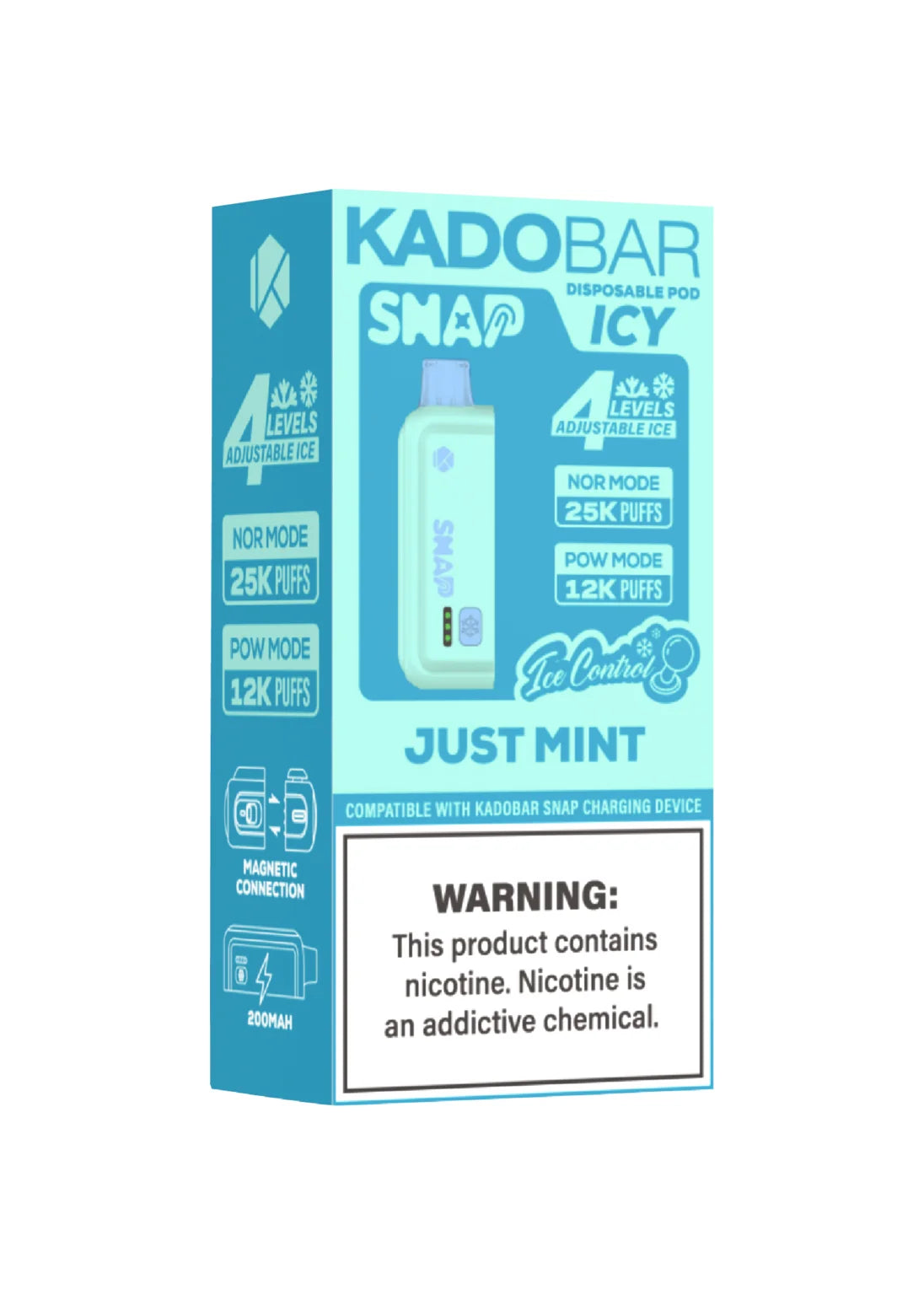 Kado Bar Snap 25K Pod Just Mint (Icy Edition)