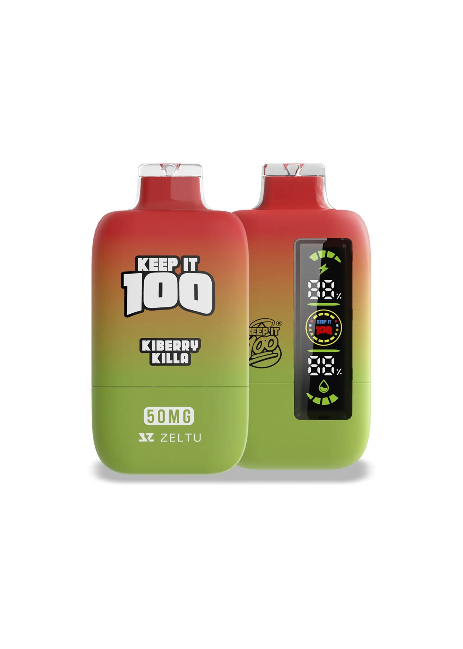 Keep It 100 20K 5% Kiberry Killa 5% (Strawberry Kiwi)