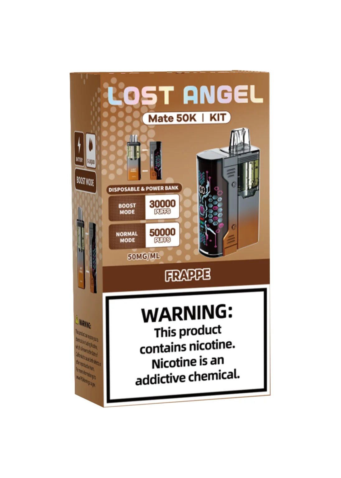 lost angel vape frappe Lost Angel Mate 50K Puffs Disposable Pod main image 0