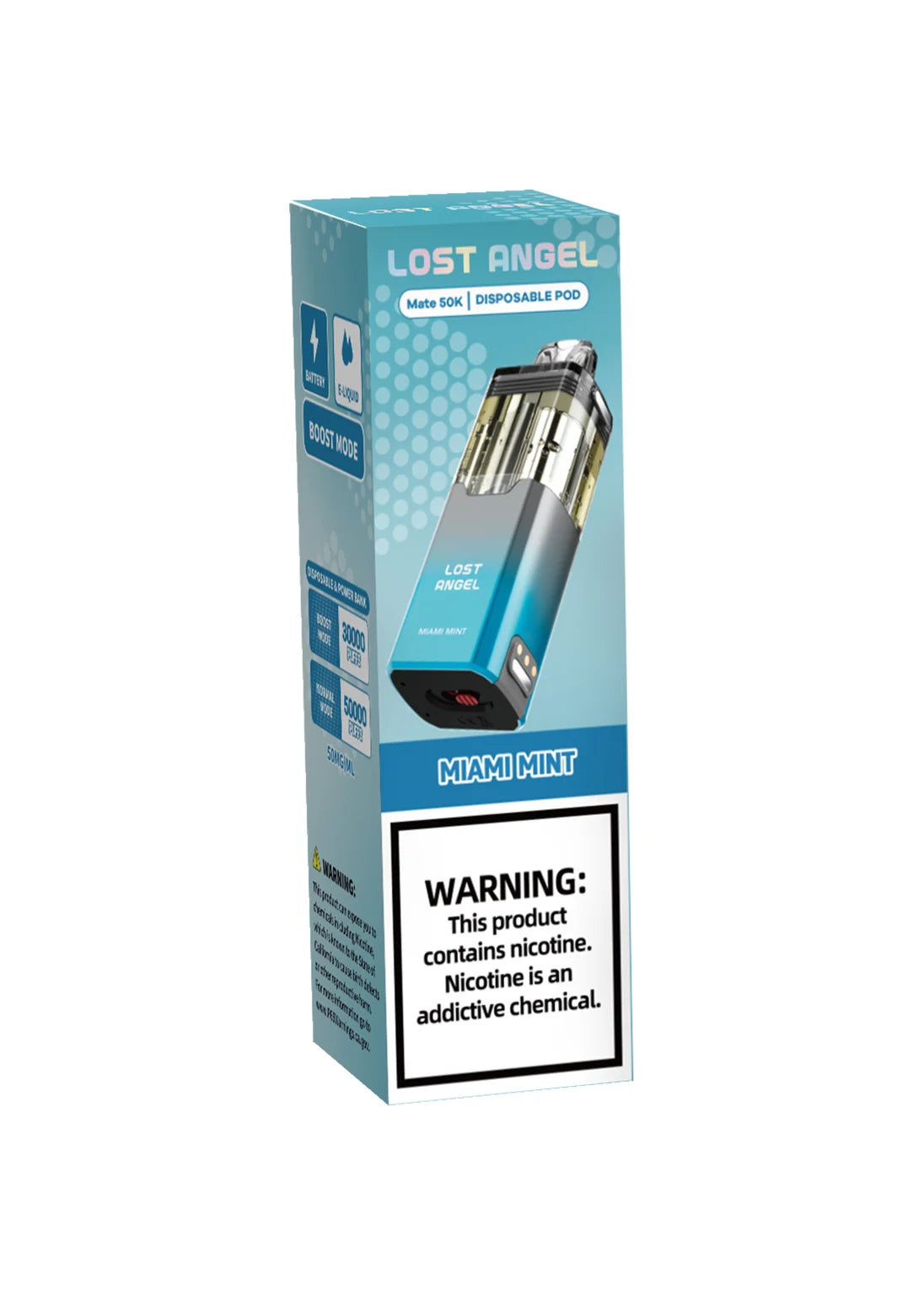 elf bar vape uk Lost Angel Mate 50K Pod Miami Mint
