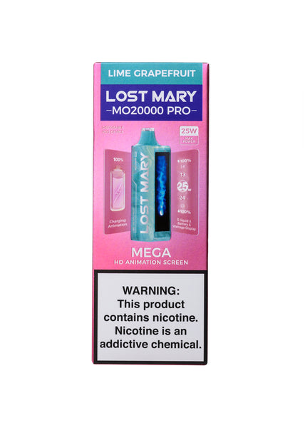 Lost Mary MO20000 PRO Lime Grapefruit | GetPop Lost Mary MO20000 PRO Lime Grapefruit | GetPop