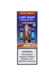 Luxury Tobacco Lost Mary Flavor Lost Mary MO20000 PRO Luxury Tobacco Luxury Tobacco Lost Mary Flavor Lost Mary MO20000 PRO Luxury Tobacco