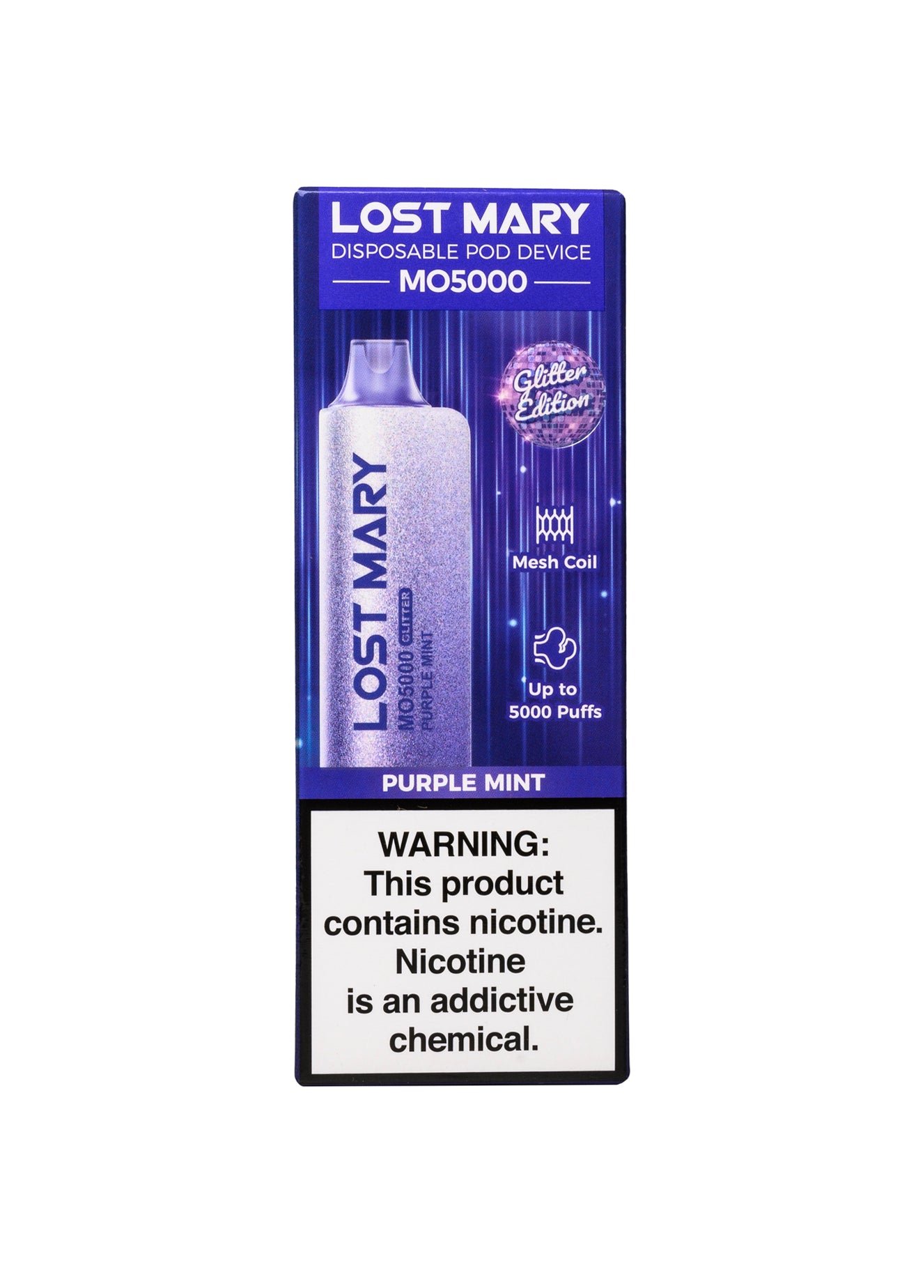 Lost Mary MO5000 Purple Mint | GetPop Lost Mary MO5000 Purple Mint | GetPop