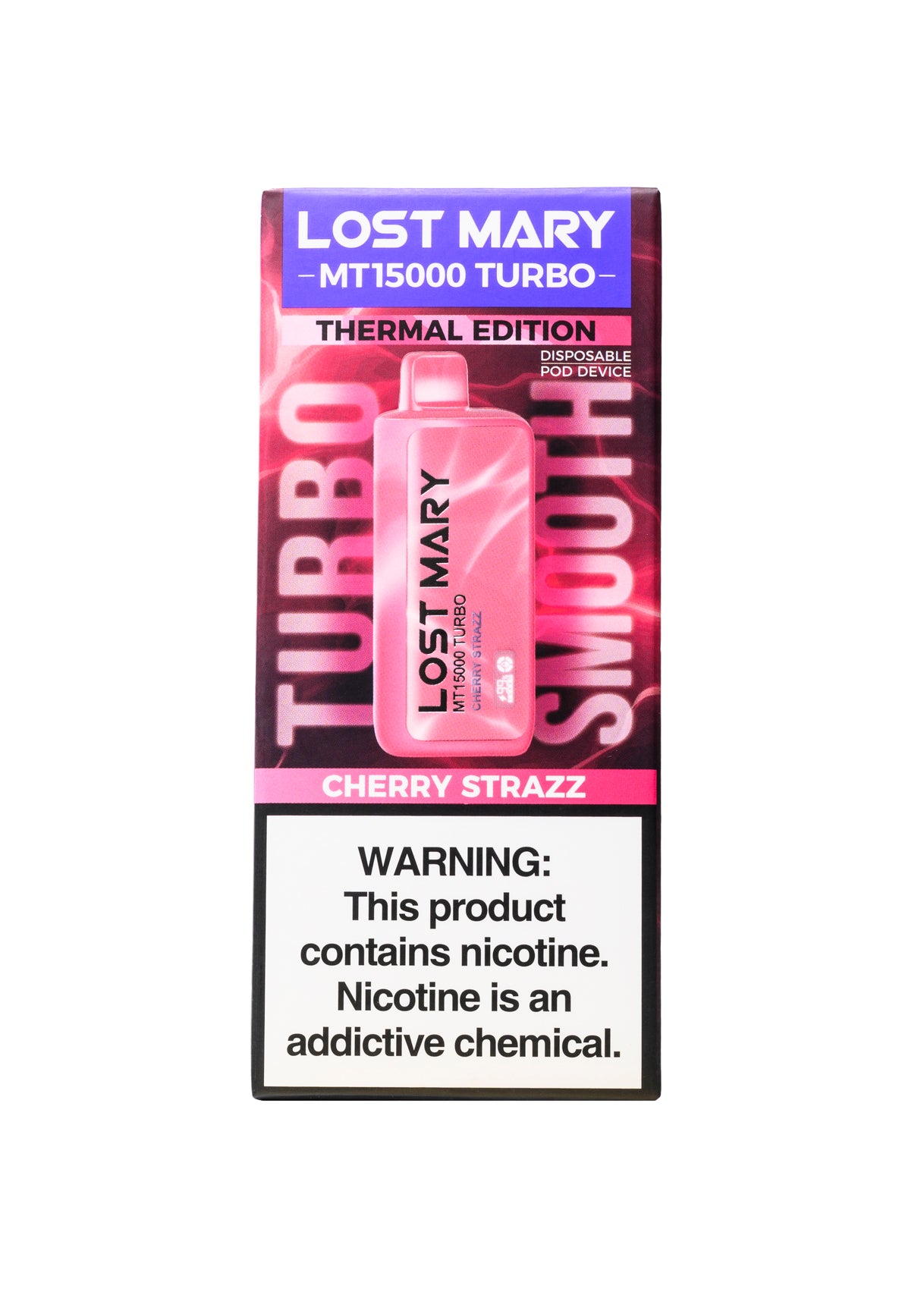 Lost Mary MT15000 Turbo Cherry Strazz (Thermal Edition) | GetPop Lost Mary MT15000 Turbo Cherry Strazz (Thermal Edition) | GetPop
