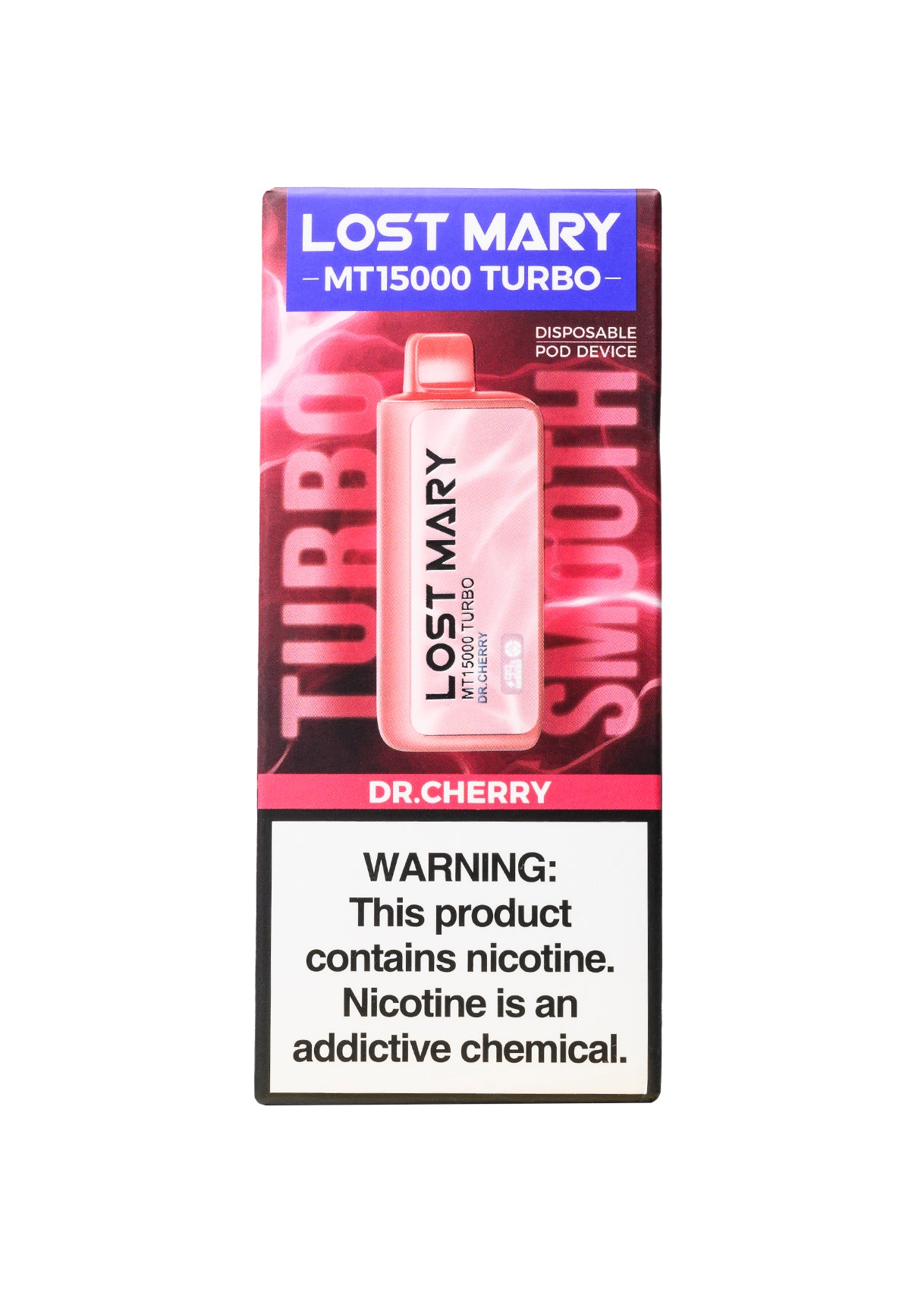 Lost Mary MT15000 Turbo Dr Cherry | GetPop Lost Mary MT15000 Turbo Dr Cherry | GetPop