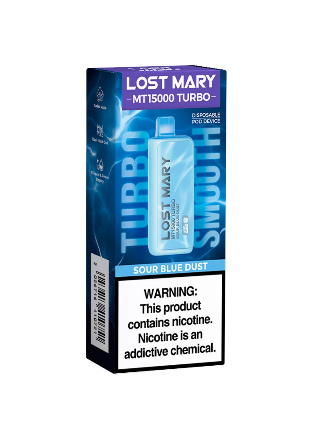 Lost Mary MT15000 Turbo Sour Blue Dust