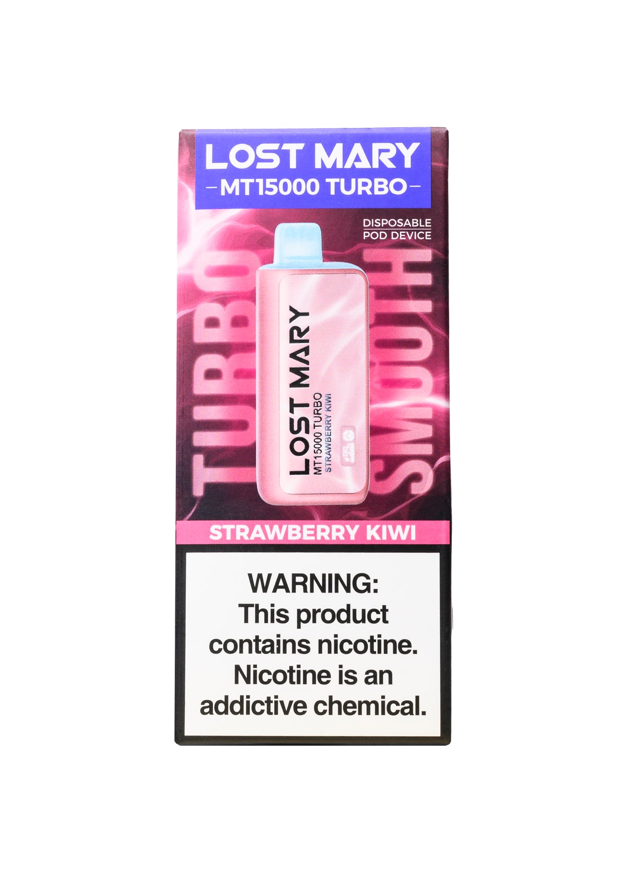 Lost Mary MT15000 Turbo Strawberry Kiwi | GetPop Lost Mary MT15000 Turbo Strawberry Kiwi | GetPop