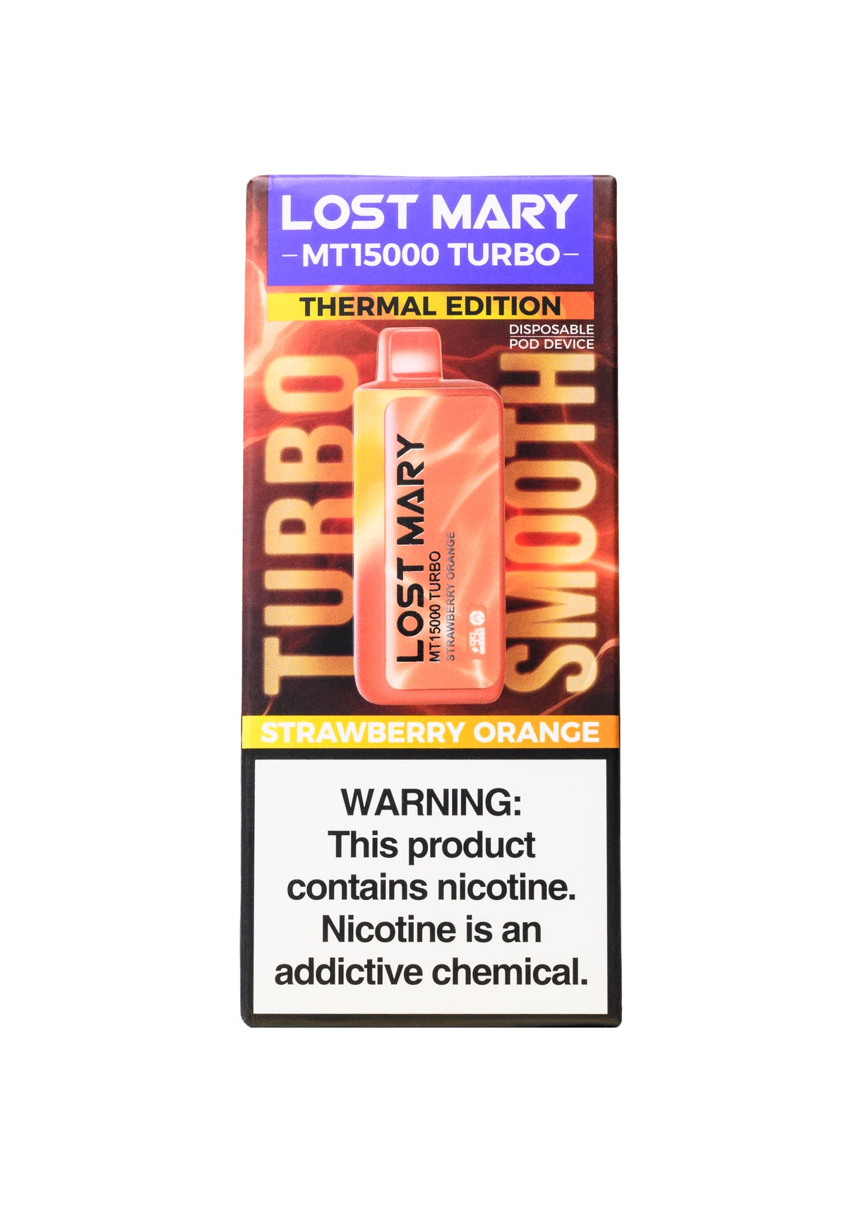 Lost Mary MT15000 Turbo Strawberry Orange (Thermal Edition)