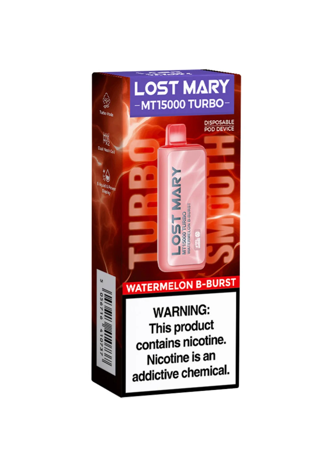 Lost Mary MT15000 Turbo Watermelon B-Burst