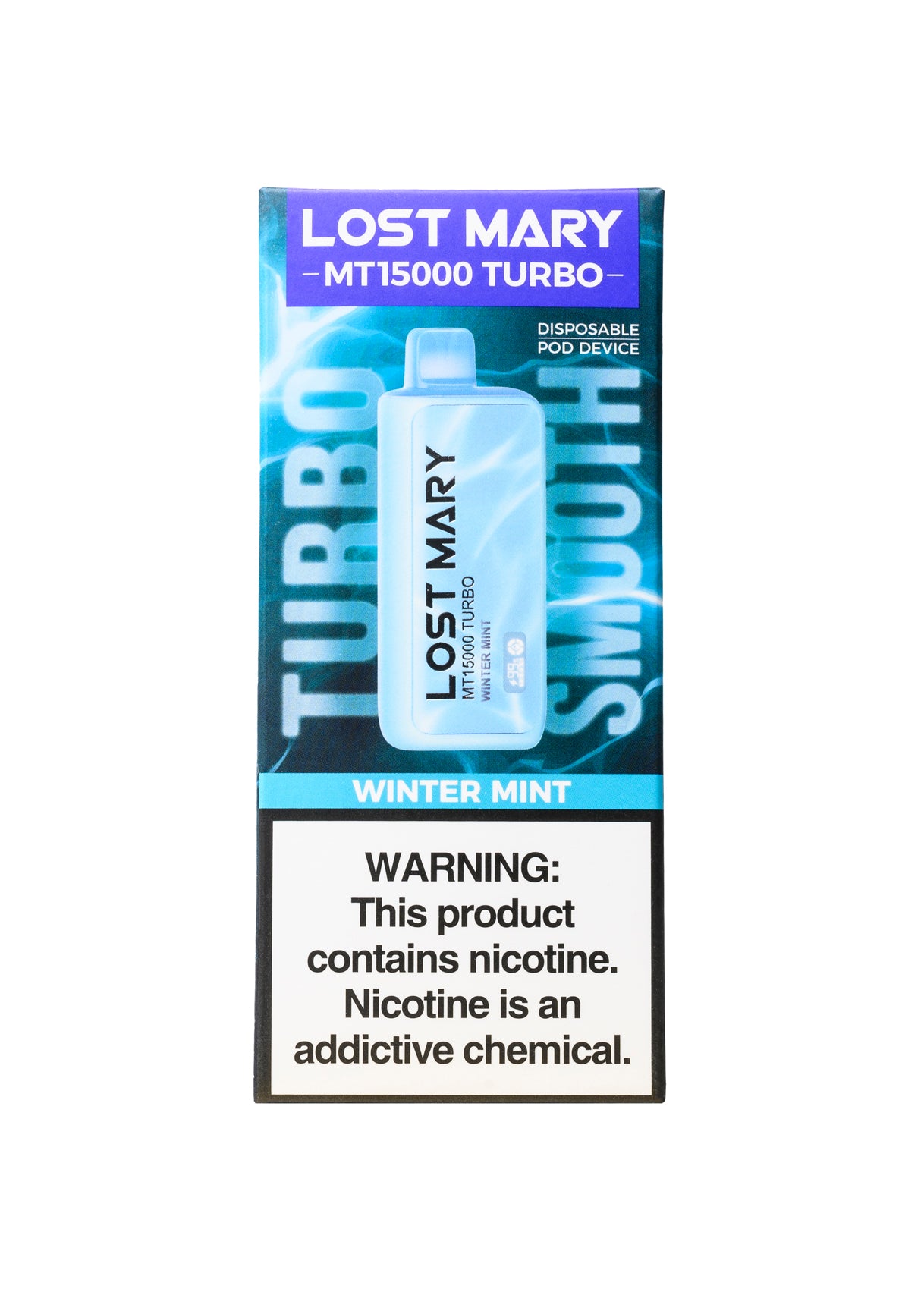 elf bar vape uk WINTER MINT LOST MARY MT15000 TURBO main image 1