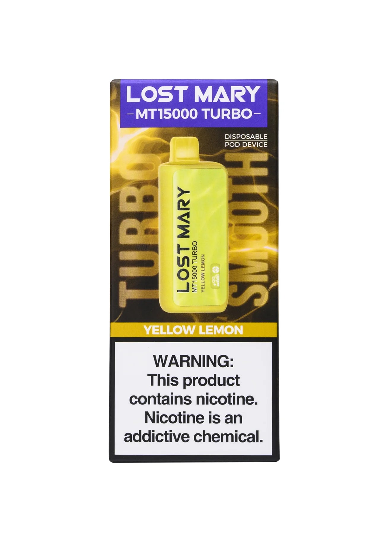 Lost Mary MT15000 Turbo Yellow Lemon