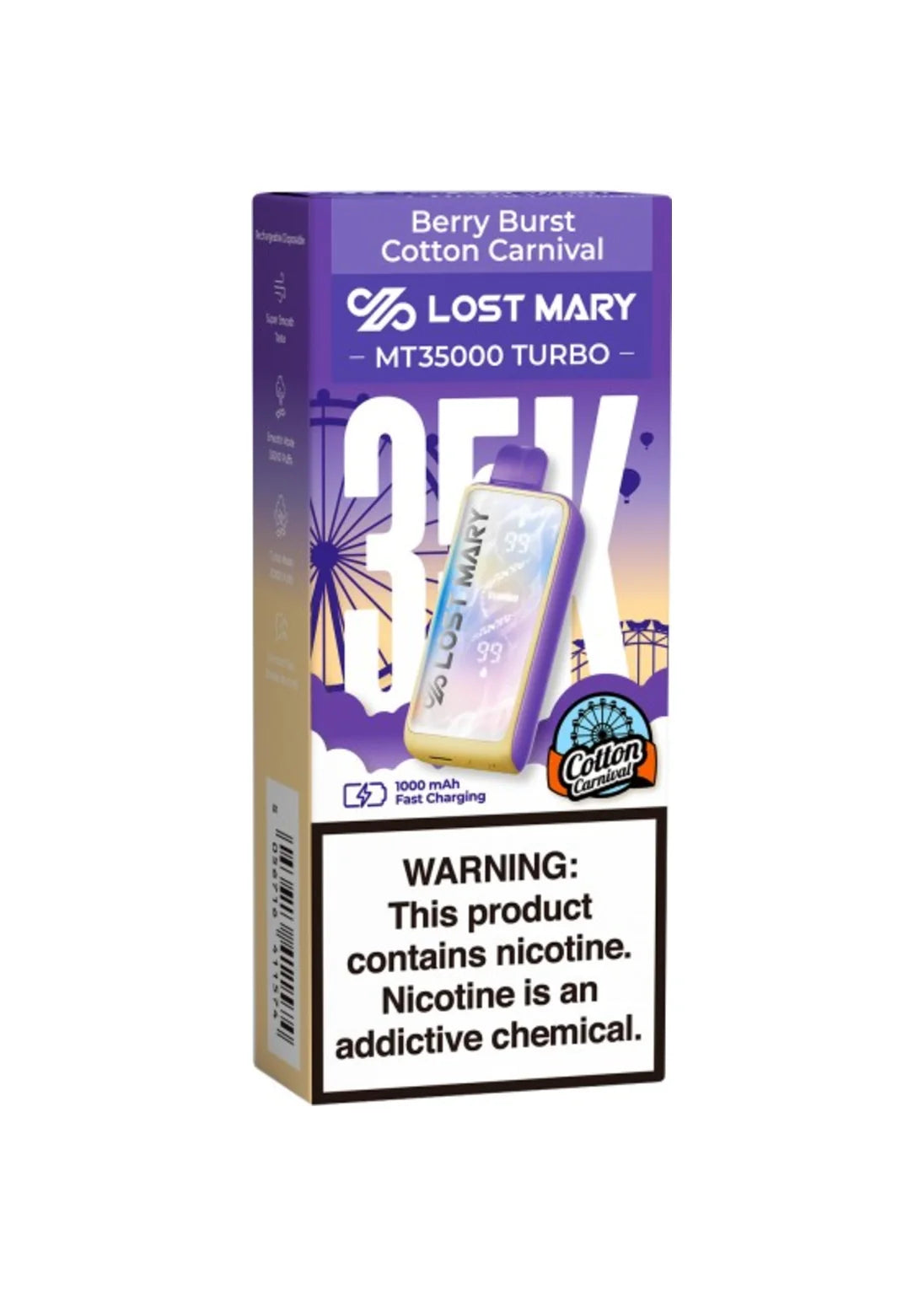 Lost Mary MT35000 Turbo Berry Burst Cotton Carnival