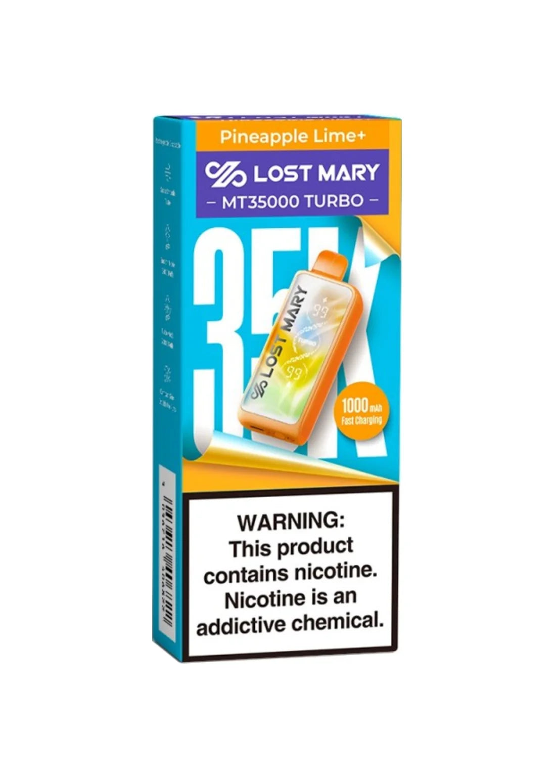Lost Mary MT35000 Turbo Pineapple Lime Plus