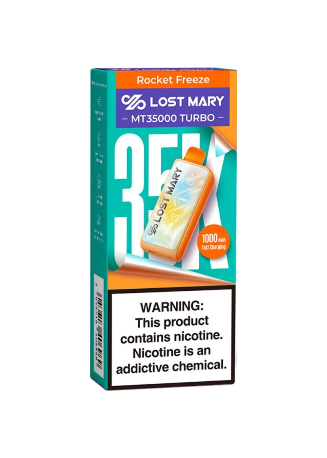 Lost Mary MT35000 Turbo Rocket Freeze | GetPop Lost Mary MT35000 Turbo Rocket Freeze | GetPop