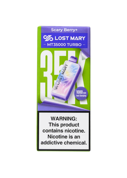 Lost Mary MT35000 Turbo Scary Berry Plus | GetPop Lost Mary MT35000 Turbo Scary Berry Plus | GetPop