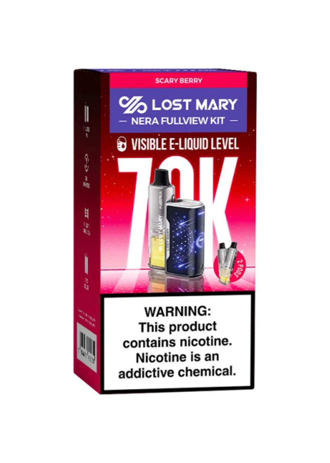 Lost Mary Nera Fullview 70K Kit Scary Berry