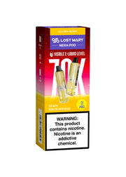 Lost Mary Nera Fullview 70K Refill Pods Golden Berry
