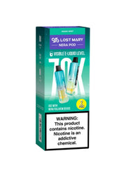 Lost Mary Nera Fullview 70K Refill Pods Miami Mint