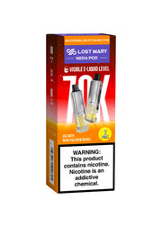 Lost Mary Nera Fullview 70K Refill Pods Watermelon Fcuking Fab