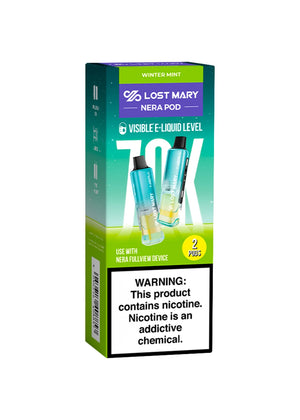 Lost Mary Nera Fullview 70K Kit Sour Apple Ice | GetPop Lost Mary Nera Fullview 70K Kit Sour Apple Ice | GetPop