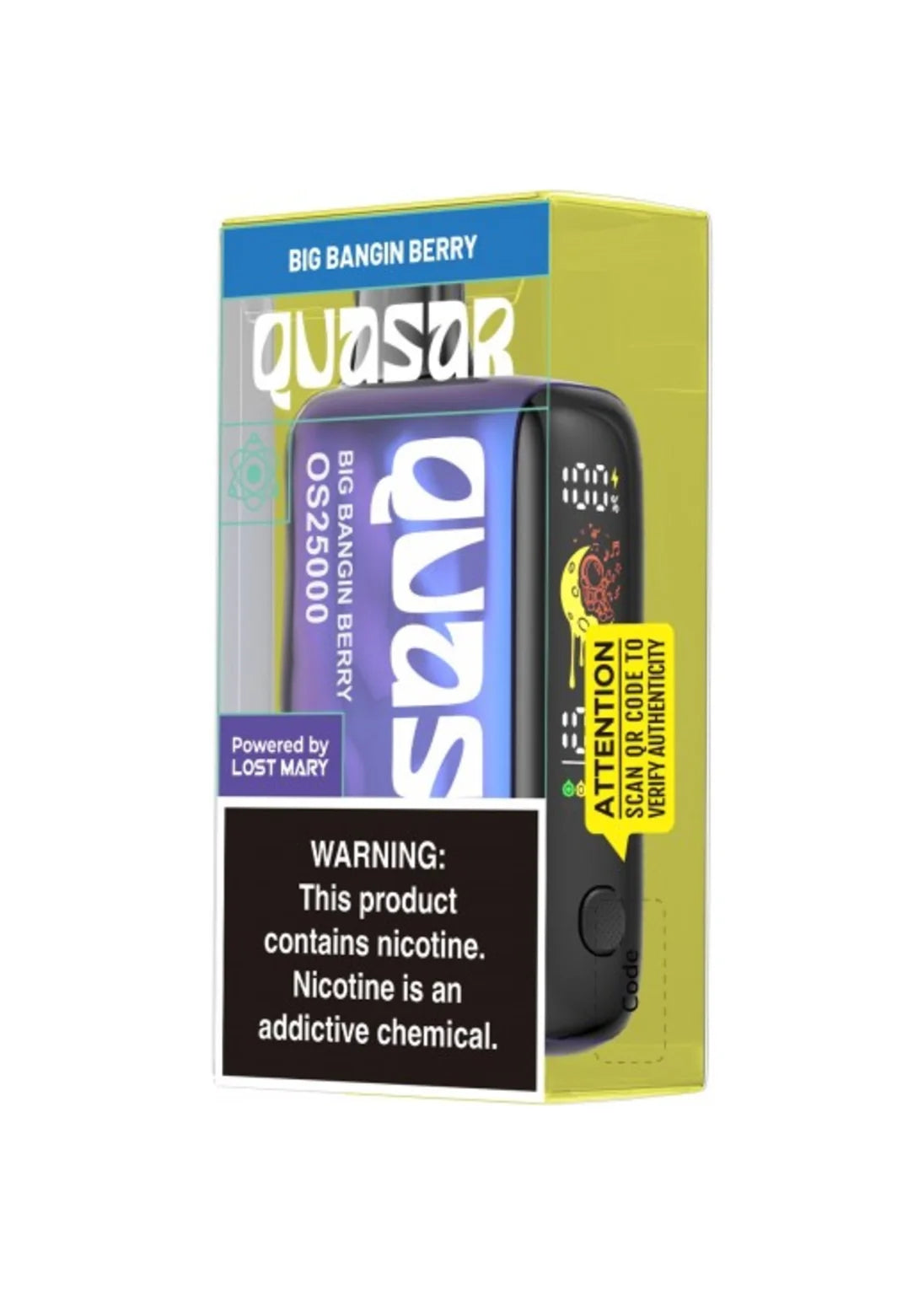Lost Mary Quasar OS25000 Big Bangin Berry