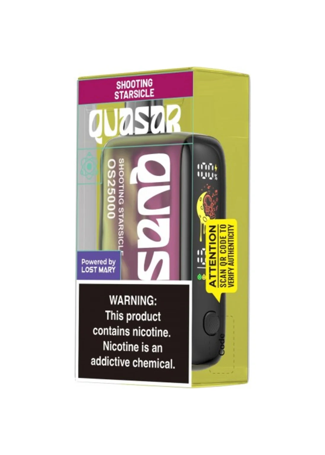 Lost Mary Quasar OS25000 Shooting Starsicle | GetPop Lost Mary Quasar OS25000 Shooting Starsicle | GetPop