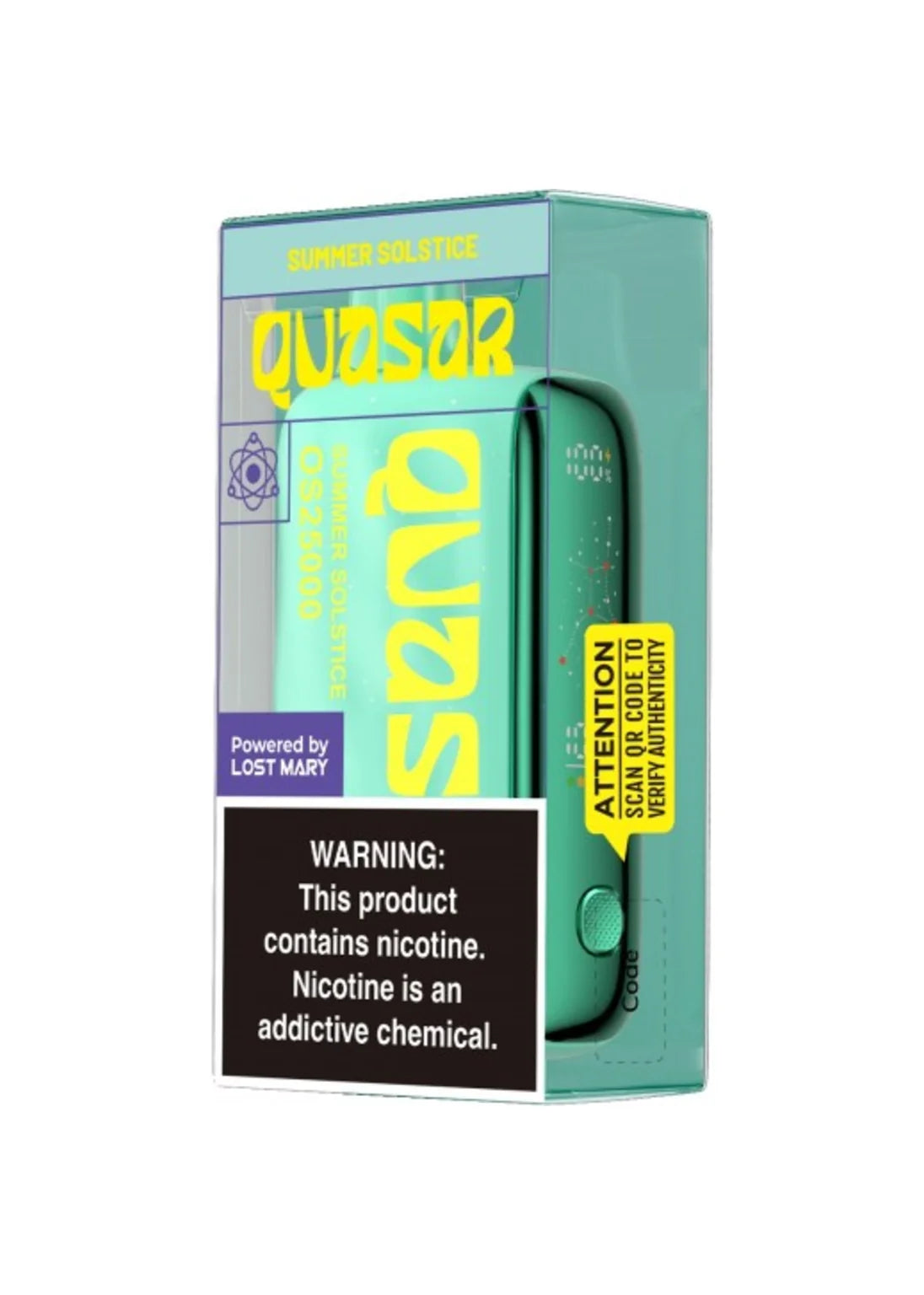 quasar disposable vape 2G AIO | APPLE BERRY main image 0