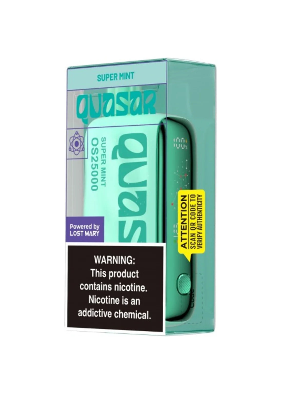 Lost Mary Quasar OS25000 Super Mint