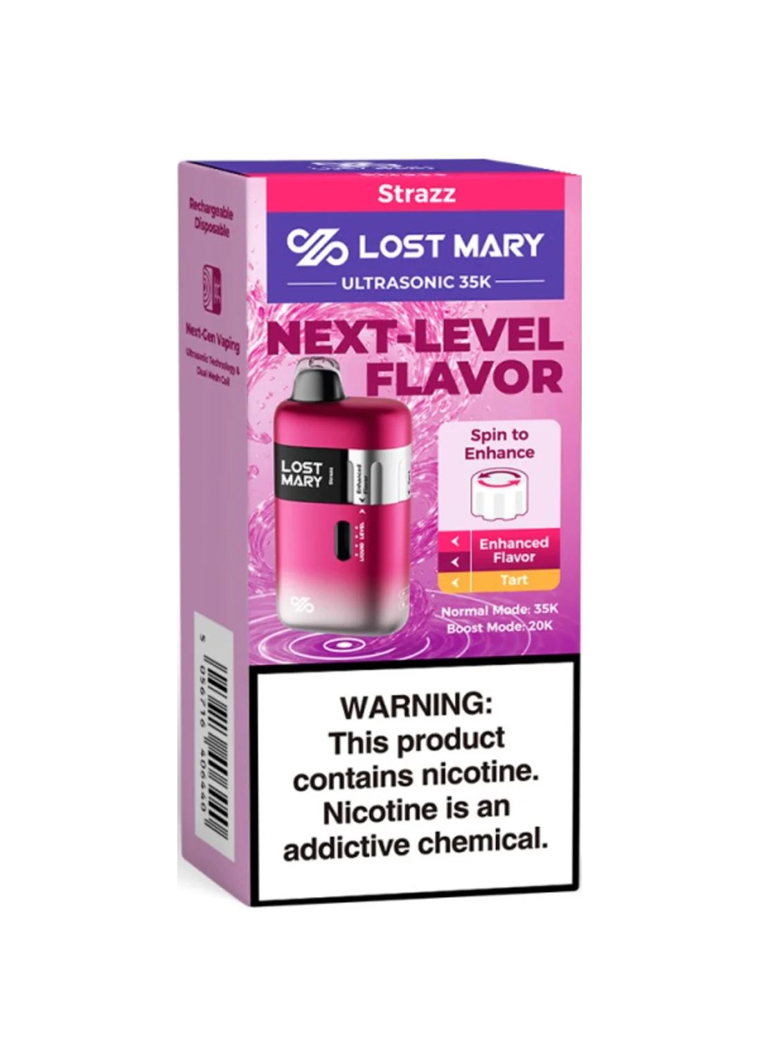 Lost Mary Ultrasonic 35K Strazz