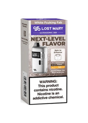 white fcuking fab lost mary flavor Lost Mary Ultrasonic 35K White Fcuking Fab