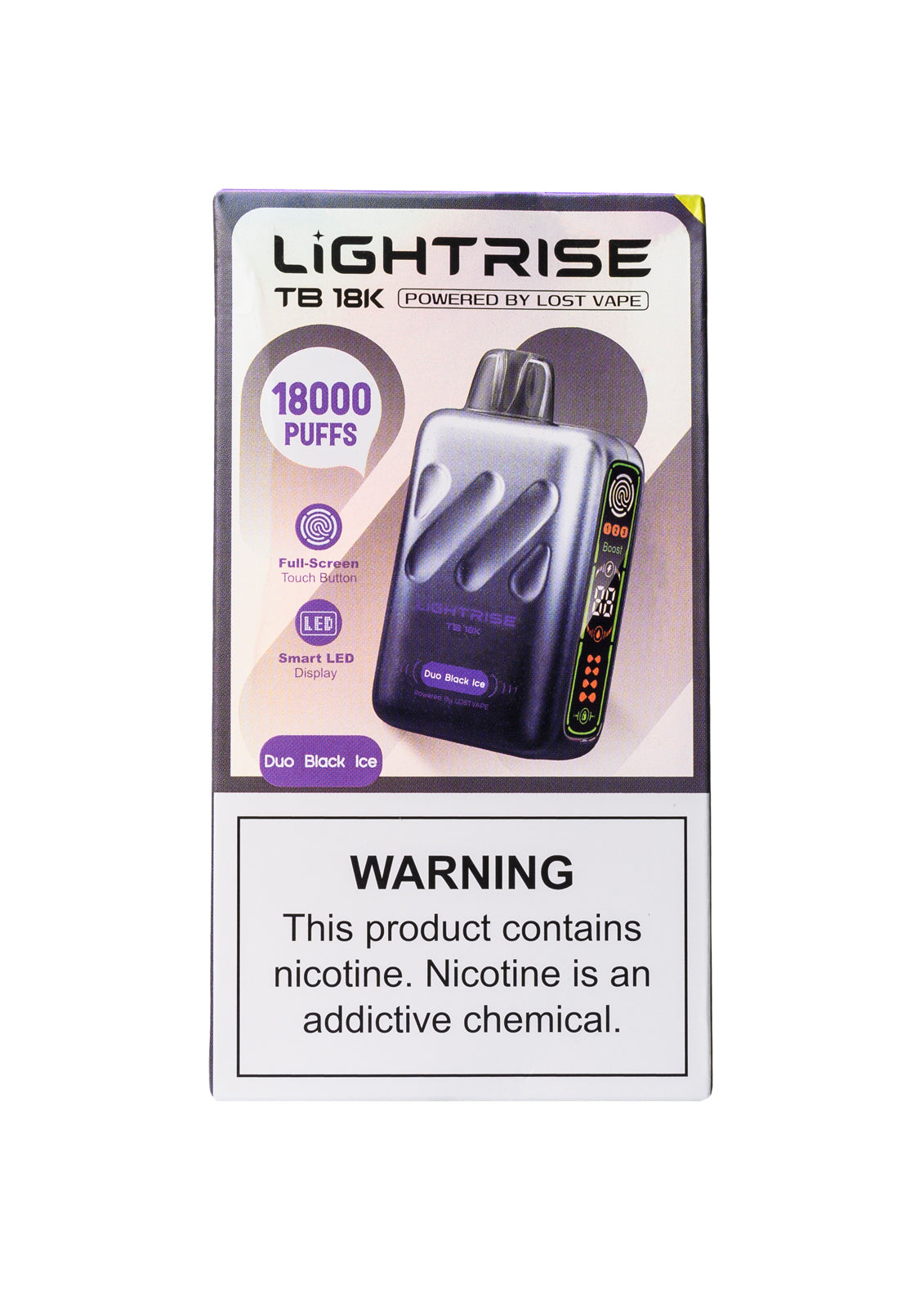 elfbar elfa master akku Lost Vape Lightrise TB 18K Duo Black Ice